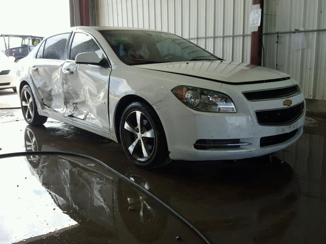 1G1ZC5E09CF299230 - 2012 CHEVROLET MALIBU 1LT WHITE photo 1