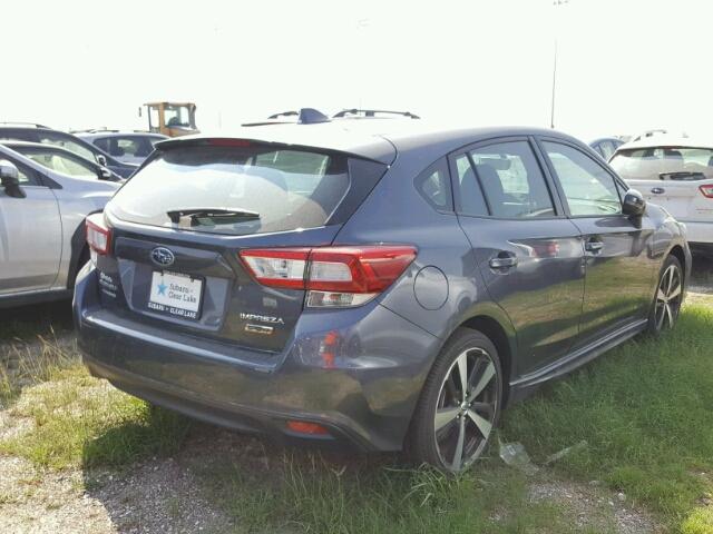 4S3GTAM68H3724362 - 2017 SUBARU IMPREZA SP GRAY photo 4