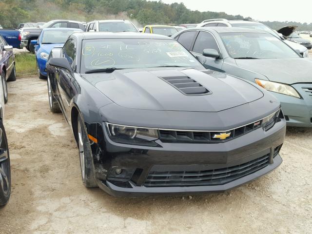 2G1FK1EJ0F9219415 - 2015 CHEVROLET CAMARO BLACK photo 1