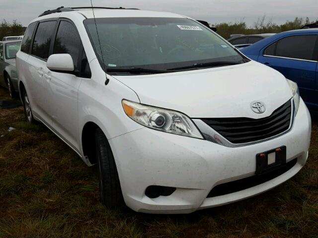 5TDKK3DC7DS299630 - 2013 TOYOTA SIENNA WHITE photo 1