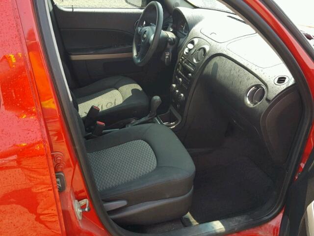 3GNCA13B69S526868 - 2009 CHEVROLET HHR LS RED photo 5