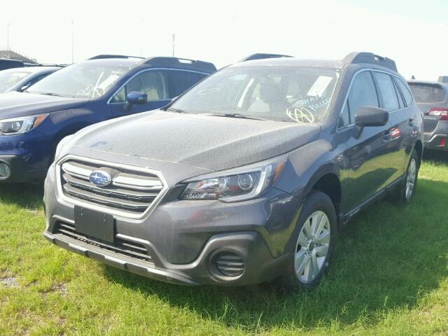 4S4BSAAC6J3201009 - 2018 SUBARU OUTBACK 2. GRAY photo 2