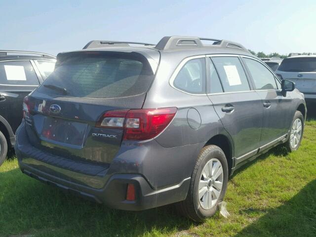 4S4BSAAC6J3201009 - 2018 SUBARU OUTBACK 2. GRAY photo 4