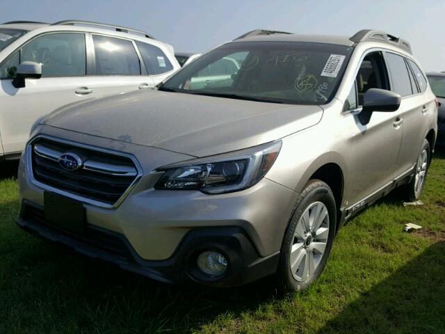 4S4BSACC4J3200986 - 2018 SUBARU OUTBACK 2. BEIGE photo 2