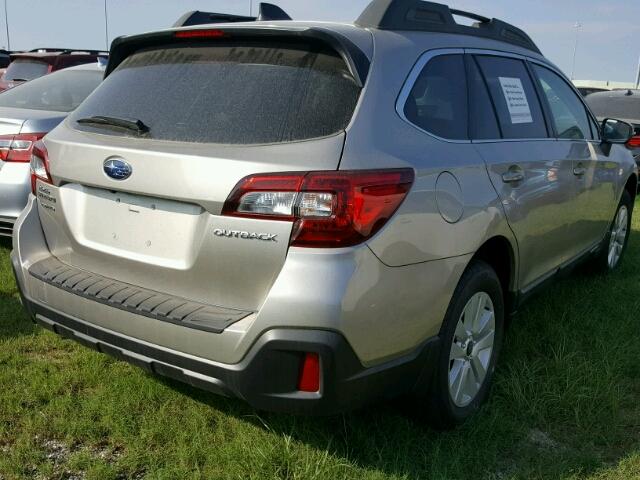 4S4BSACC4J3200986 - 2018 SUBARU OUTBACK 2. BEIGE photo 4