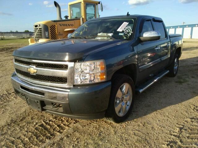 3GCEC23J09G211477 - 2009 CHEVROLET SILVERADO GRAY photo 2