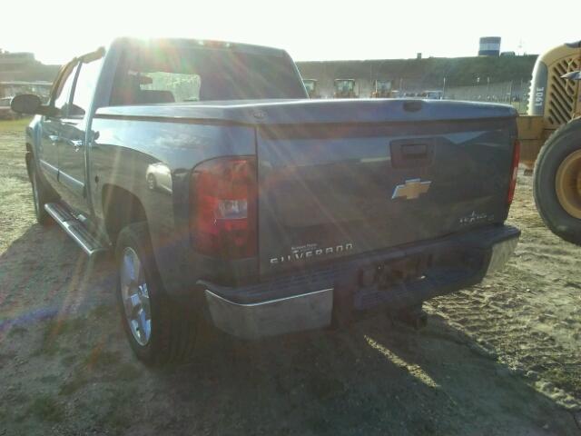 3GCEC23J09G211477 - 2009 CHEVROLET SILVERADO GRAY photo 3