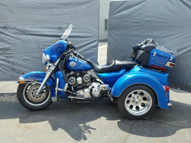 1HD1FCR16VY609343 - 1997 HARLEY-DAVIDSON FLHTCUI BLUE photo 9