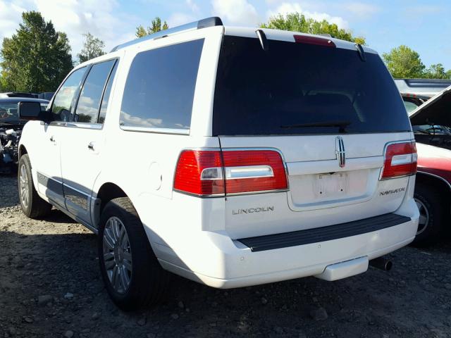 5LMJJ2J50BEJ09337 - 2011 LINCOLN NAVIGATOR 白色 照片 3