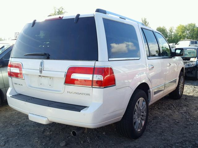 5LMJJ2J50BEJ09337 - 2011 LINCOLN NAVIGATOR 白色 照片 4