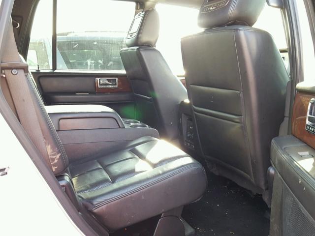 5LMJJ2J50BEJ09337 - 2011 LINCOLN NAVIGATOR 白色 照片 6