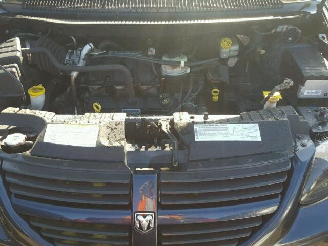 2D4GP44L37R235064 - 2007 DODGE GRAND CARA GRAY photo 7