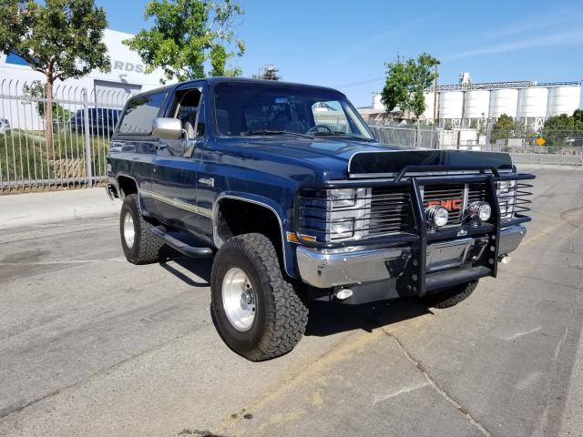 1G5EK18H5FF523219 - 1985 GMC JIMMY K150 BLUE photo 3