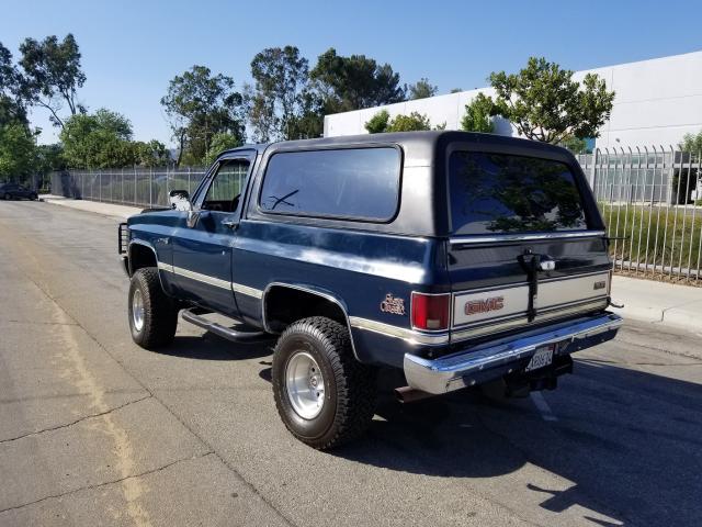 1G5EK18H5FF523219 - 1985 GMC JIMMY K150 BLUE photo 6