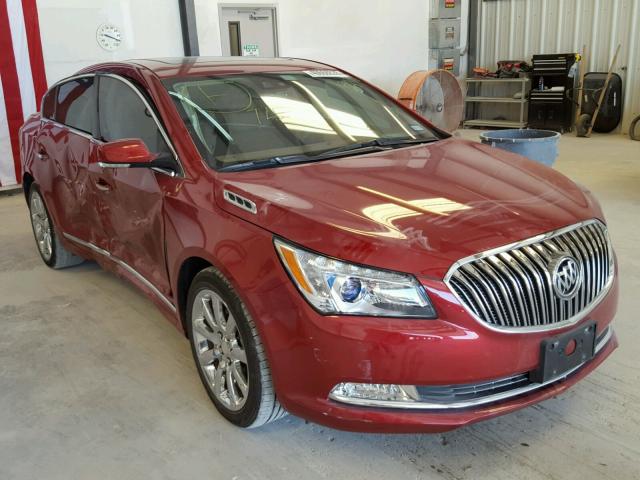 1G4GD5G31EF195994 - 2014 BUICK LACROSSE P RED photo 1