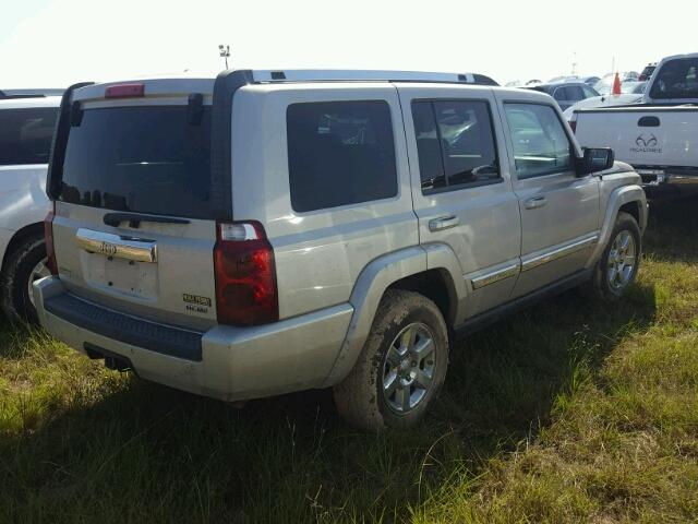 1J8HG58297C672058 - 2007 JEEP COMMANDER TAN photo 4