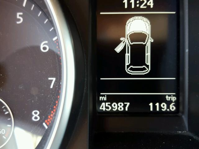 WVWDB7AJXDW141592 - 2013 VOLKSWAGEN GOLF GRAY photo 8