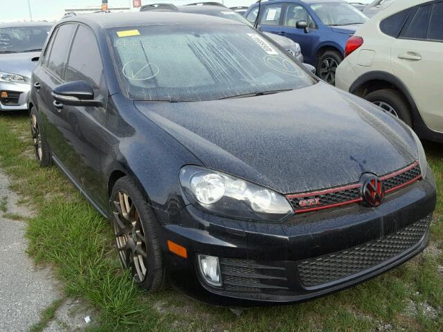 WVWHV7AJ4CW182632 - 2012 VOLKSWAGEN GTI BLACK photo 1