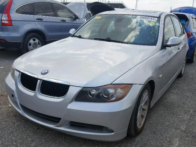 WBAVB13516PT05680 - 2006 BMW 325 I SILVER photo 2