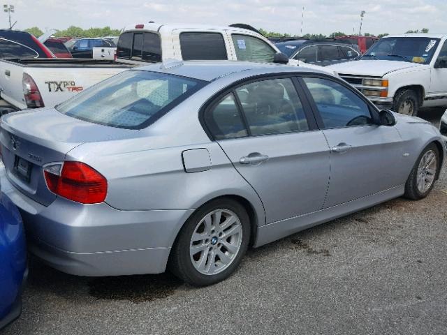 WBAVB13516PT05680 - 2006 BMW 325 I SILVER photo 4