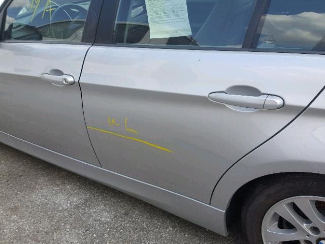 WBAVB13516PT05680 - 2006 BMW 325 I SILVER photo 9