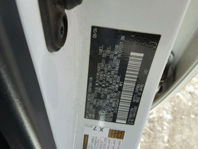 JTLKT324564111554 - 2006 TOYOTA SCION XB Ağ foto 10