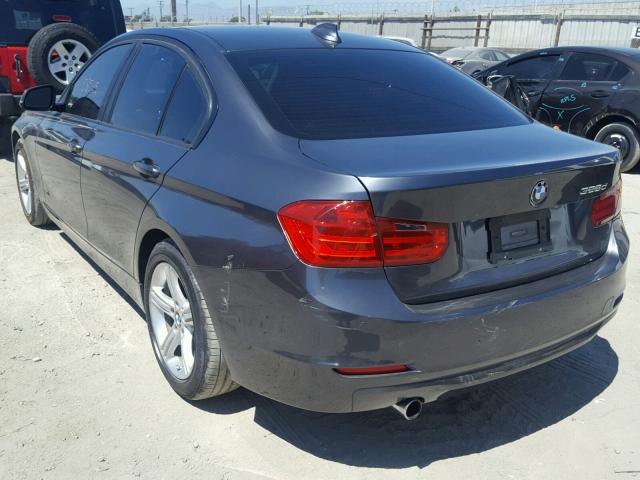 WBA3D3C56EK154876 - 2014 BMW 328 D GRAY photo 3