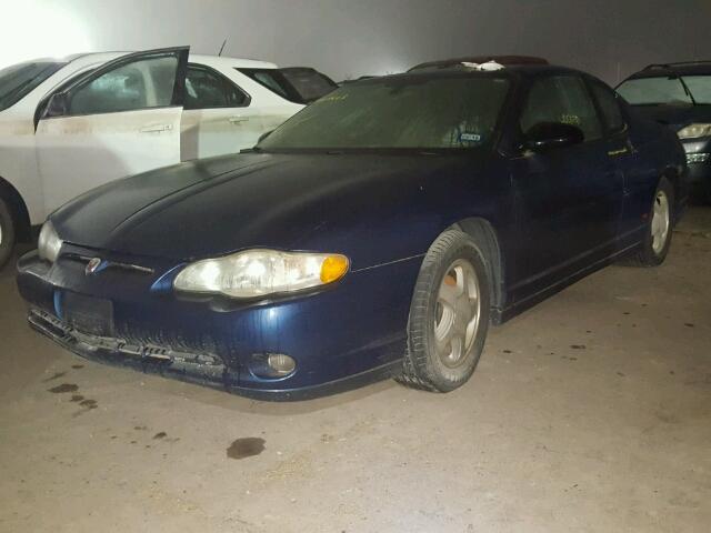 2G1WX12KX49336849 - 2004 CHEVROLET MONTE CARL BLUE photo 2