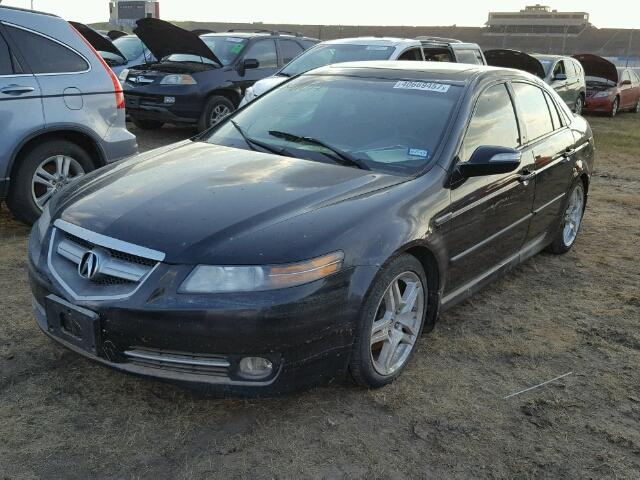 19UUA662X8A051619 - 2008 ACURA TL BLACK photo 2