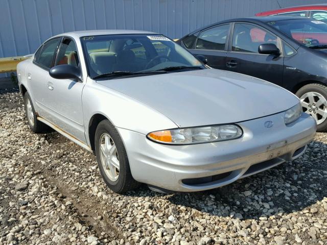 1G3NL52F54C239012 - 2004 OLDSMOBILE ALERO GL SILVER photo 1