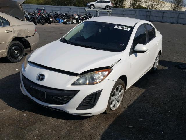 JM1BL1SG3A1292688 - 2010 MAZDA 3 I WHITE photo 2