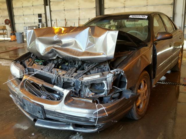 2G4WB55K021199307 - 2002 BUICK REGAL LS 棕色 照片 2