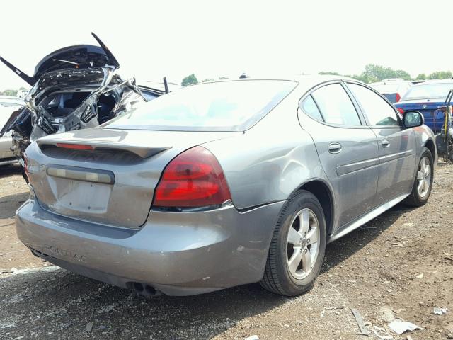 2G2WS522651147195 - 2005 PONTIAC GRAND PRIX Сірий фото 4
