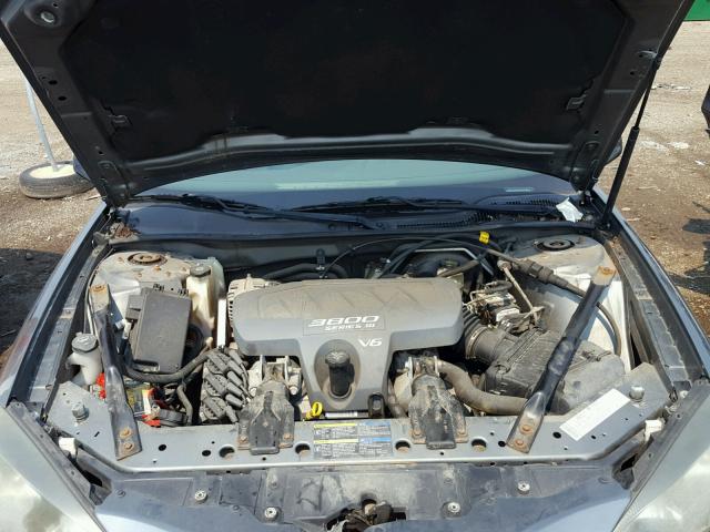 2G2WS522651147195 - 2005 PONTIAC GRAND PRIX Сірий фото 7