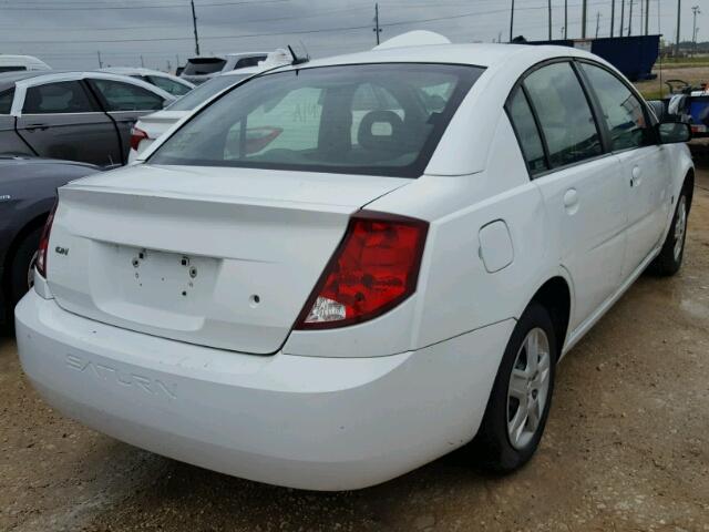 1G8AJ55F87Z135867 - 2007 SATURN ION LEVEL WHITE photo 4