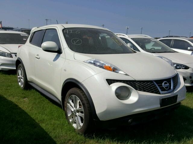 JN8AF5MR0CT104746 - 2012 NISSAN JUKE S WHITE photo 1