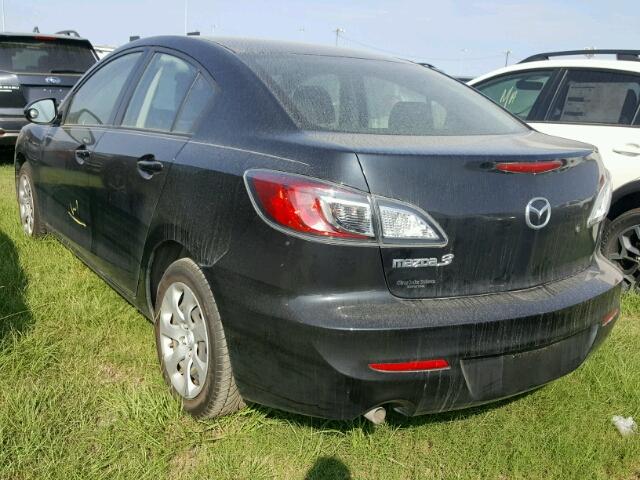 JM1BL1TF9D1815044 - 2013 MAZDA 3 I BLACK photo 3