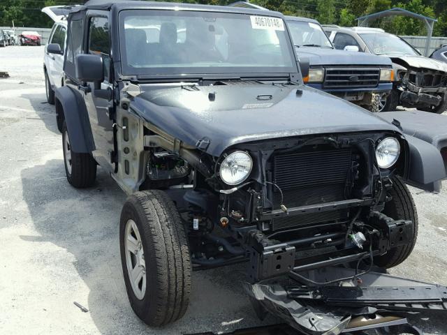 1C4AJWAG4HL704955 - 2017 JEEP WRANGLER S შავი ფოტო 1