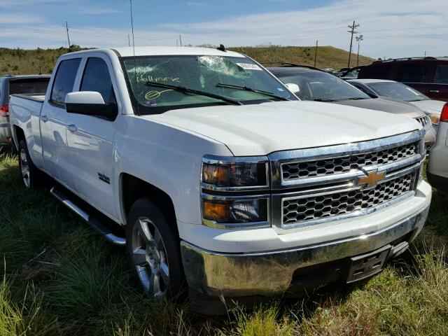 3GCPCRECXEG451713 - 2014 CHEVROLET SILVERADO WHITE photo 1