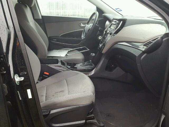 5XYZT3LB4GG349986 - 2016 HYUNDAI SANTA FE S 黑色 照片 5