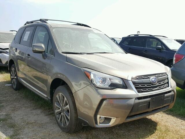 JF2SJGWCXJH428100 - 2018 SUBARU FORESTER 2 GRAY photo 1