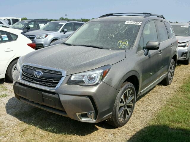 JF2SJGWCXJH428100 - 2018 SUBARU FORESTER 2 GRAY photo 2