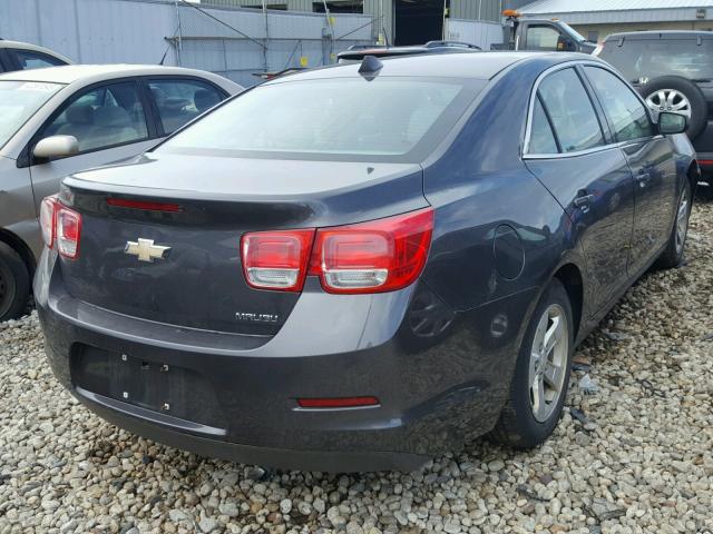 1G11B5SA8DF130833 - 2013 CHEVROLET MALIBU LS ნაცრისფერი ფოტო 4