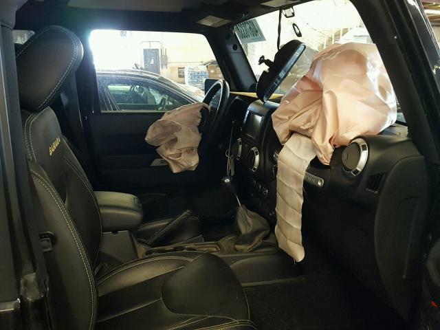 1C4AJWBG1EL314518 - 2014 JEEP WRANGLER S 黑色 照片 5