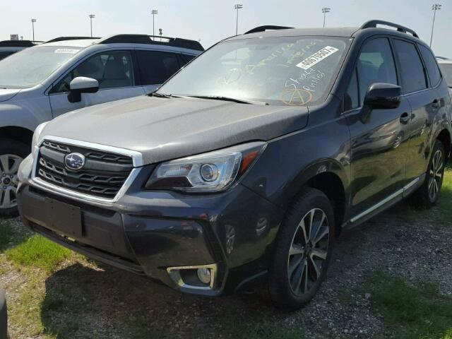 JF2SJGWC7JH433500 - 2018 SUBARU FORESTER 2 GRAY photo 2