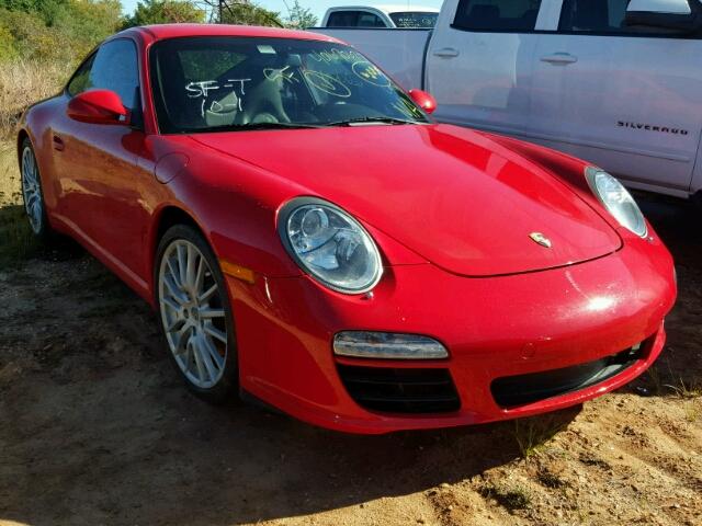 WP0AB2A9XAS720970 - 2010 PORSCHE 911 RED photo 1