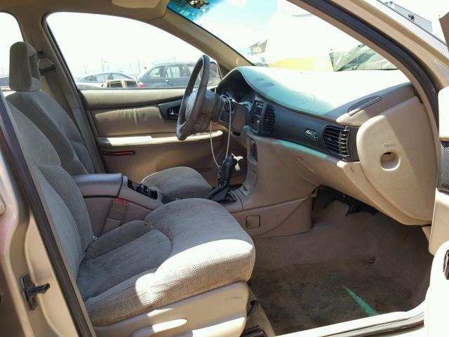 2G4WB52K021213419 - 2002 BUICK REGAL LS BEIGE photo 5