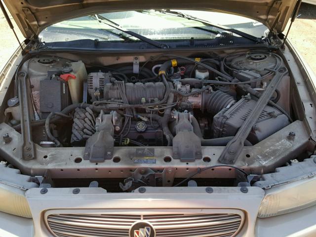2G4WB52K021213419 - 2002 BUICK REGAL LS BEIGE photo 7