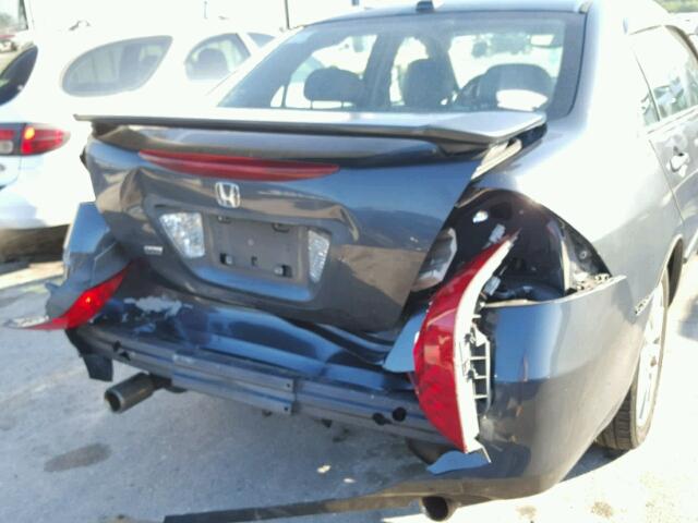 1HGCM66526A020424 - 2006 HONDA ACCORD EX GRAY photo 9