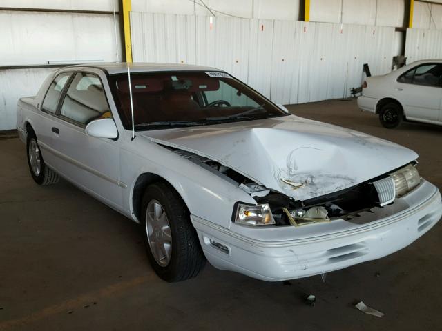 1MEPM62T0MH609382 - 1991 MERCURY COUGAR XR7 WHITE photo 1